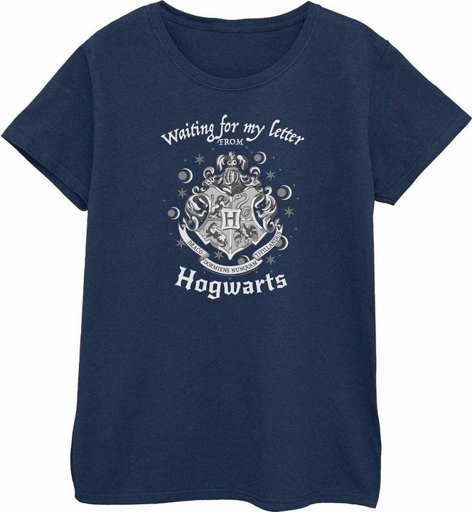 Warten auf meinen Brief Hogwarts Baumwolle TShirt (S)