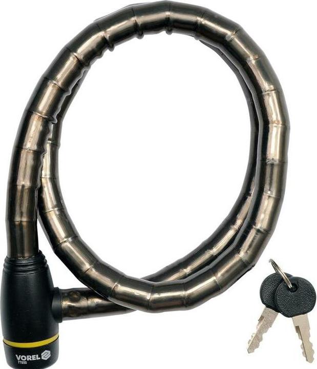 Toya Antivol vélo 100cm, diamètre 18mm (100 cm)