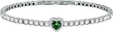 Morellato Silver bracelet with glittering heart Tesori SAVB13