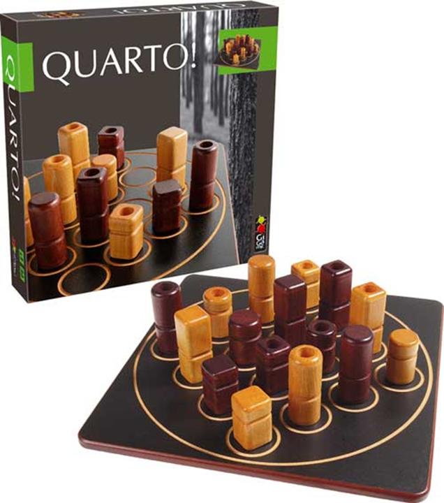 Actual product image Gigamic Quarto Classic (German, French, English, Italian)