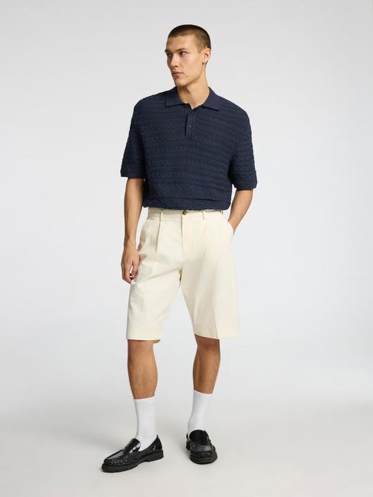 Immagine prodotto Selected Homme Kurzärmeliges Polohemd aus Strick (S)