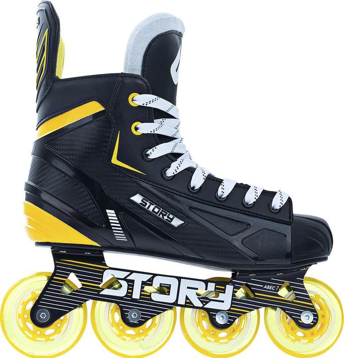 Actual product image Story Compact Mission roller hockey skates yellow 40 (1101005065144) (40)