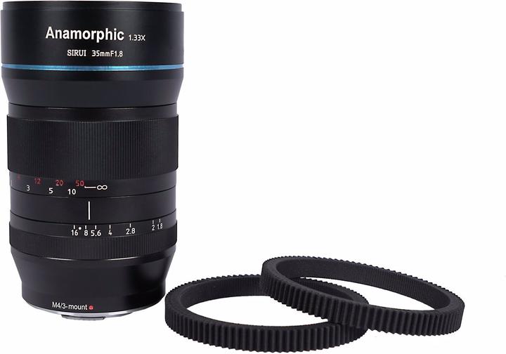 Actual product image Sirui 35mm F1.8 Anamorphic, MFT Mount (Micro Four Thirds, Micro Four Thirds)