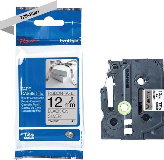 Produktbild Brother P-Touch (1.20 cm, Silber)