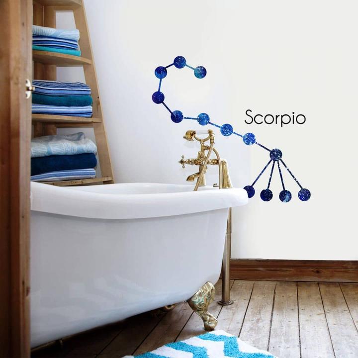 Produktbild Trenddeko Sternbild Scorpio - Skorpion (110 x 101 cm)