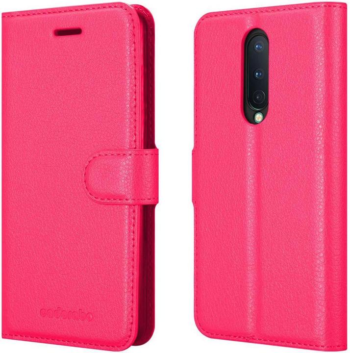 Actual product image Cadorabo Book with stand function cover (Oneplus 8)