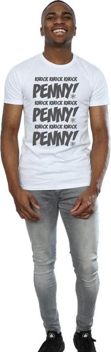 Actual product image Dam Mens Sheldon Knock Knock Penny T-Shirt (XL)