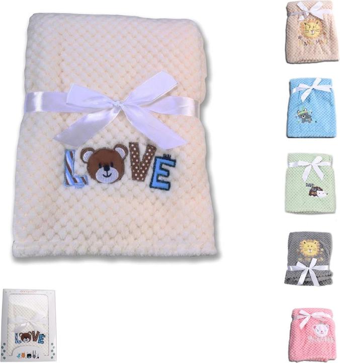 Produktbild Cangaroo Fleece-Babydecke Freya 80x110cm (80 x 110 cm)