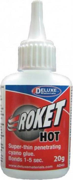 Immagine prodotto Deluxe Materials Roket Hot CA 20g (35 g, 1 ml)
