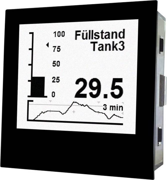 Image du produit TDE Instruments Compteur numérique Digalox Compteur graphique DIN pour 2x 0/2 10VDC avec affichage multiple R