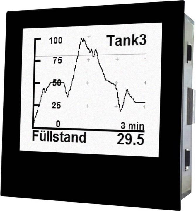 Image du produit TDE Instruments Compteur numérique Digalox Compteur graphique DIN pour 2x 0/2 10VDC avec affichage multiple R