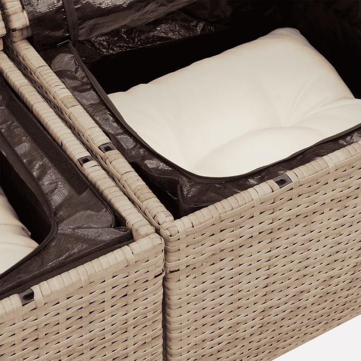 Produktbild VidaXL 10-tlg. Garten-Lounge-Set mit Kissen