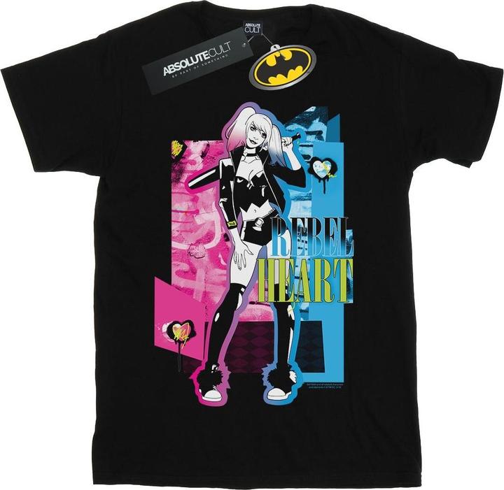 Harley Quinn Rebel Heart TShirt