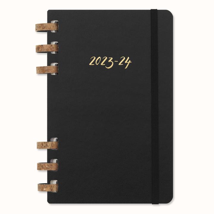 Produktbild Moleskine 12 Monats Studienplaner mit Spiralbindung 2023/2024, Large/A5, Wochen-Monatskalender (A5, Englisch)