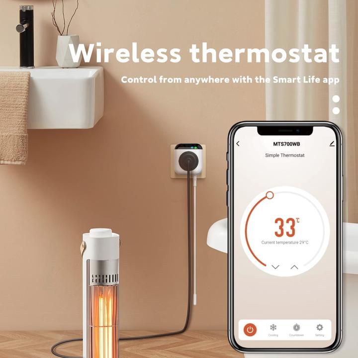 Produktbild Hycency Thermostat Steckdose