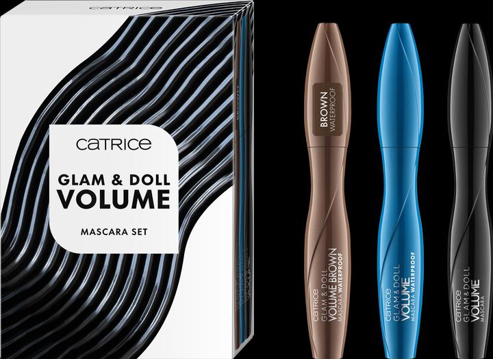 Produktbild Catrice Glam & Doll Volume Mascara Set (Schwarz, Braun, 3 Rose And Shine)