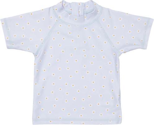 Little Dutch Schwimm T-Shirt kurzärmlig Daisies Blue - 74/80 (74)