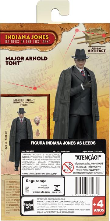 Immagine prodotto Hasbro Indiana Jones Adventure Series Action Figure Maggiore Arnold Toht (I Predatori dell'Arca Perduta)