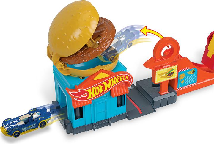 Hot Wheels Cascadeur de hamburgers