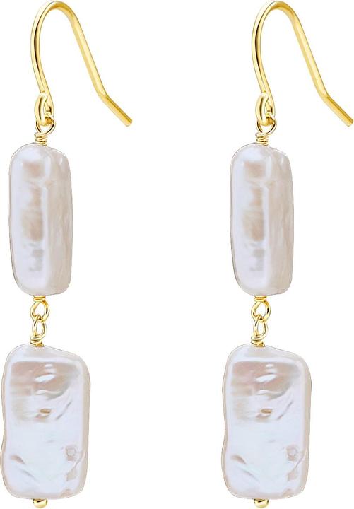 Image du produit Valero Pearls Femme argent sterling perles de culture d'eau douce or jaune - 24427 (Argent Sterling)