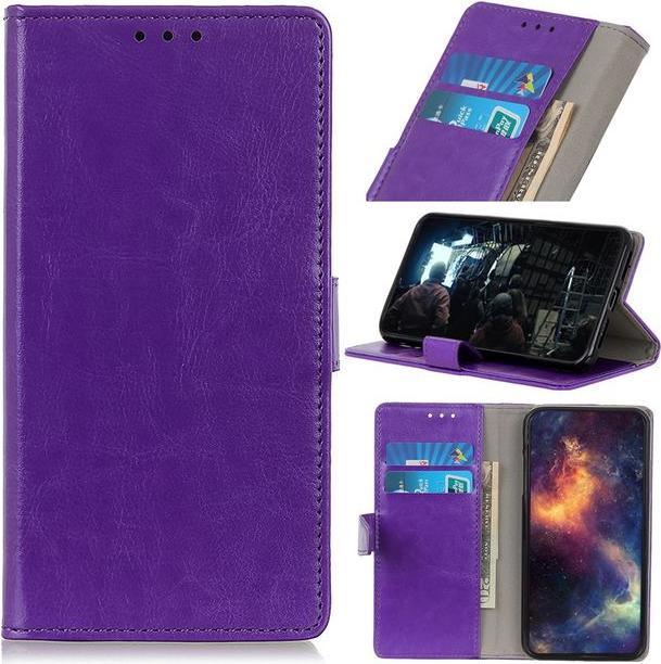 Actual product image MU Classic Crazy Horse Leather Bookcover Series (Nokia 3.2)