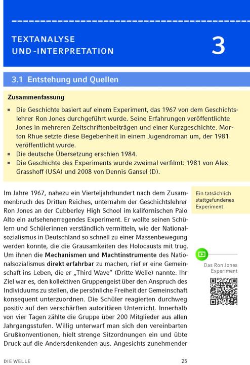 Produktbild Die Welle von Morton Rhue (Deutsch, Morton Rhue, Winfried Freund, 2022)