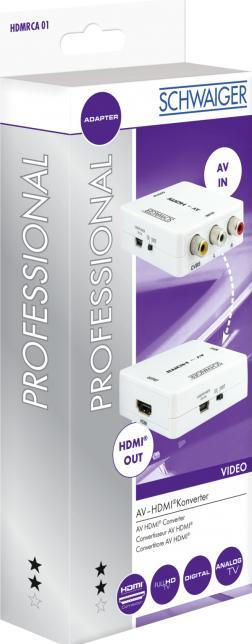 Produktbild Schwaiger AV Konverter HDM01513 auf HDMI