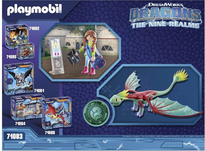 Actual product image Playmobil The Nine Realms- Feathers & Alex (71083, Playmobil Dragons)