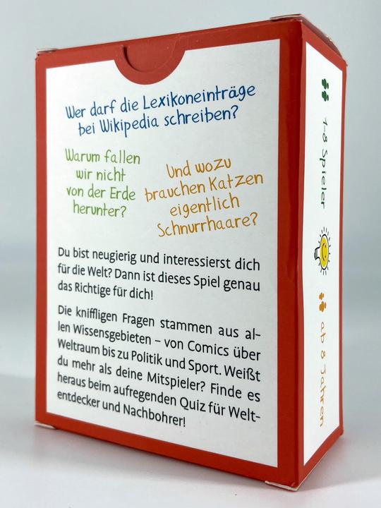 Produktbild Der grosse Wissenstest für Kinder – Was weisst du über die Welt? (Deutsch, Antonia Bauer, Ansbert Kneip, 2020)