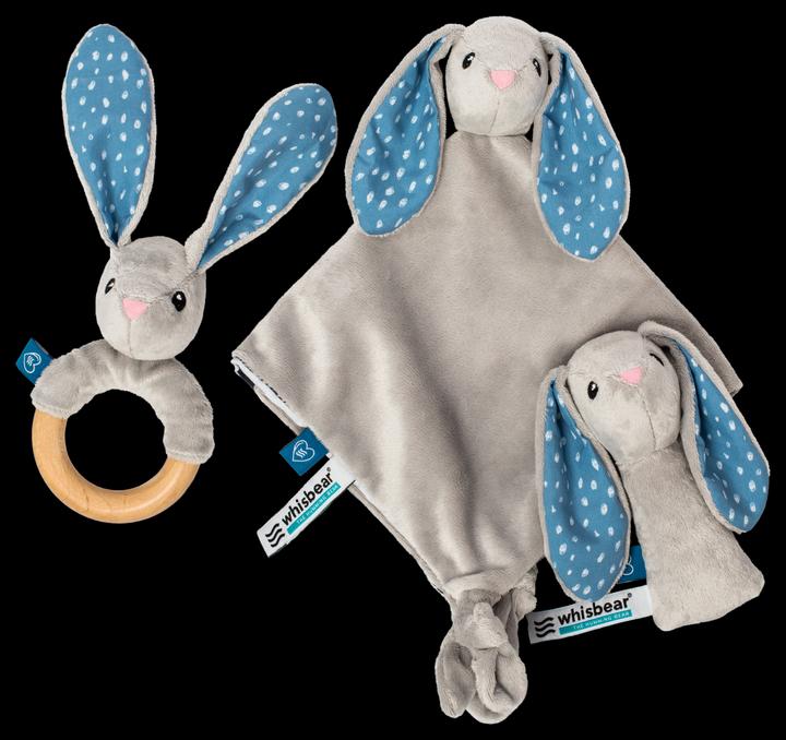 Image du produit Whisbear Hochet - Bunny (Gris)