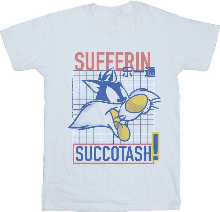 Looney Tunes Sylvester Sufferin Succotash TShirt Jungen