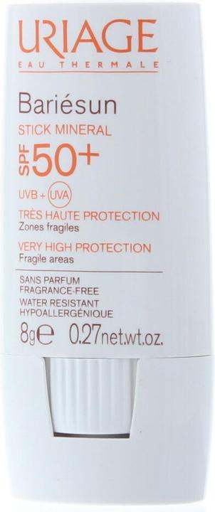 Uriage Bariesun (Sonnencreme Gesicht, Sonnenstick, SPF 50+, 80 ml, 8 g)