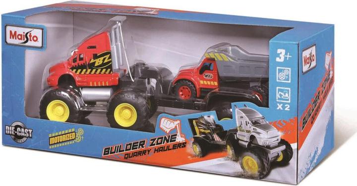 Image du produit Maisto Builder Zone Quarry Haulers en asortiment