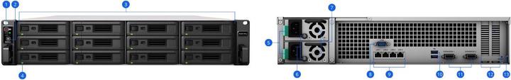 Actual product image Synology RS3621RPxs (0 TB)