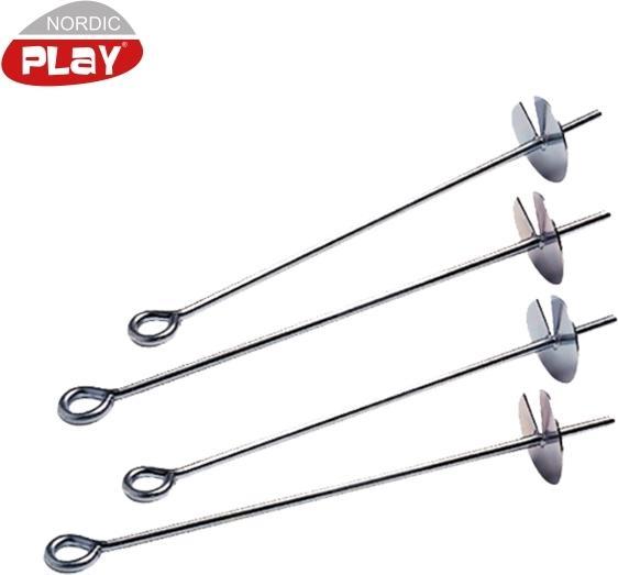 Actual product image NSH Nordic NORDIC PLAY Jordan anchor, 4 pieces in a bag (805-439)