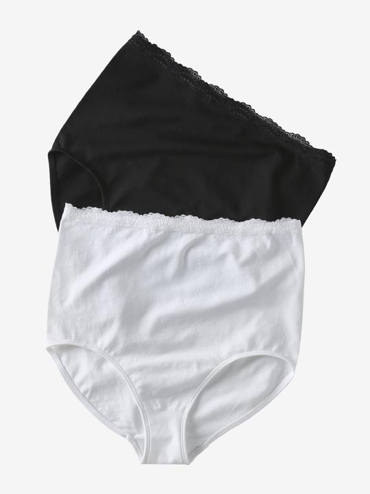 Actual product image Envie de Fraise 2er-Pack nahtlose Umstands-Slips mit hoher Taille (W32/L34, pack of 2)