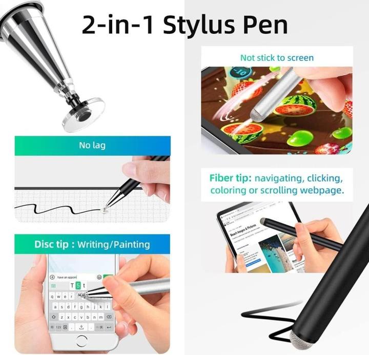 Image du produit PowerGuard Écran tactile à stylet capacitif 2 en 1
