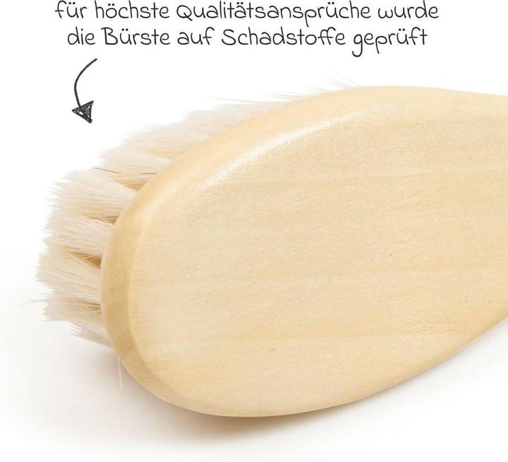 Actual product image Grünspecht Goat hair brush