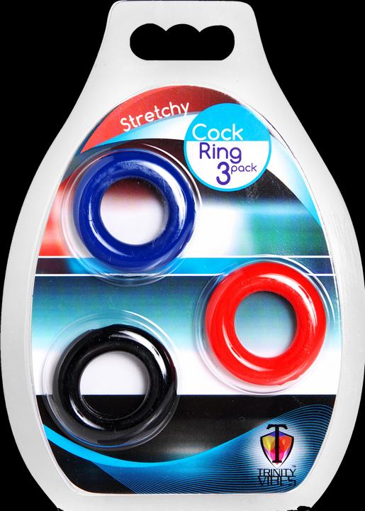 Immagine prodotto Pipedream Set di anelli per il pene elasticizzati (1.90 cm)