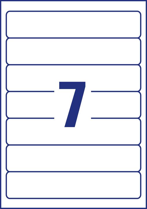 Actual product image Avery Recycling folder labels, home office, small pack