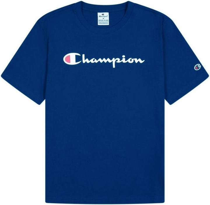Actual product image Champion Koszulka męska SS Tee niebieska 220256 BS008 2XL (XXL)