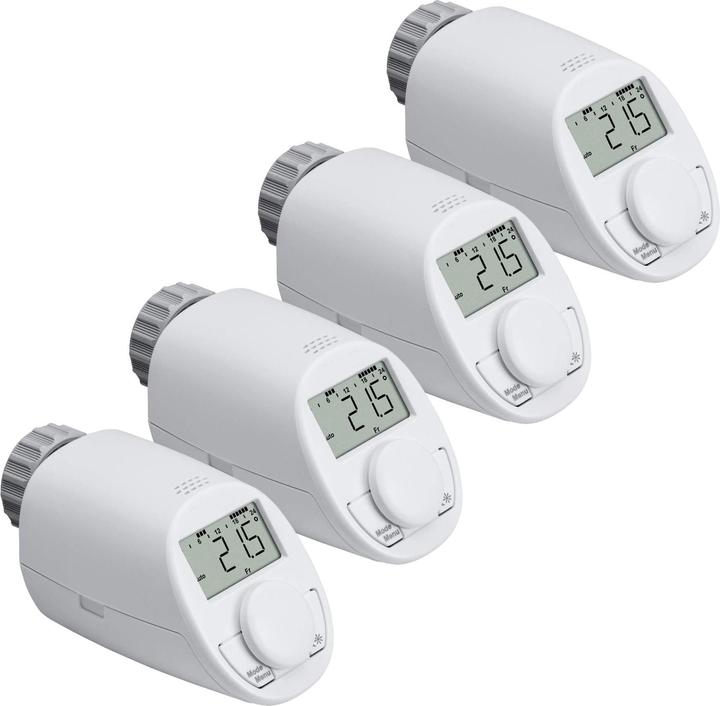 Produktbild Eqiva Heizkörperthermostat, 4er-Set