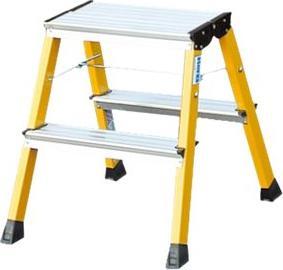 Image du produit Krause Marchepied double pliable en aluminium kl (Marchepied pliant, 45 cm)