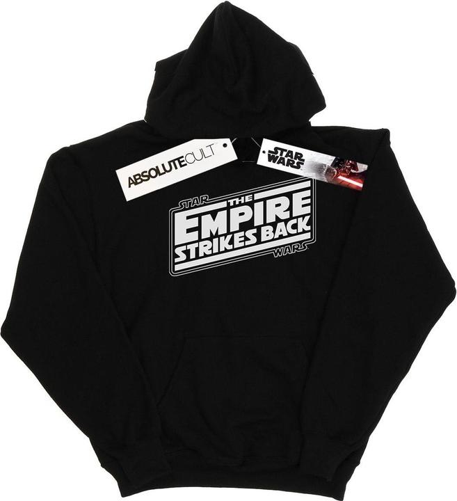 Star Wars The Empire Strikes Back Logo Kapuzenpullover (S)