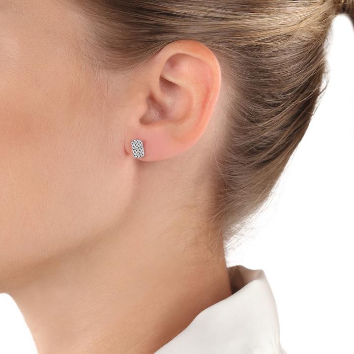 Image du produit Amor Boucles d'oreilles pour femmes, argent 925 sterling, zirconium synth. (Argent 925)