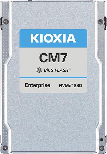 Actual product image Kioxia SSD 1.6TB CM7-V Series 2.5" PCIe 5.0 NVMe (1600 GB, 2.5")
