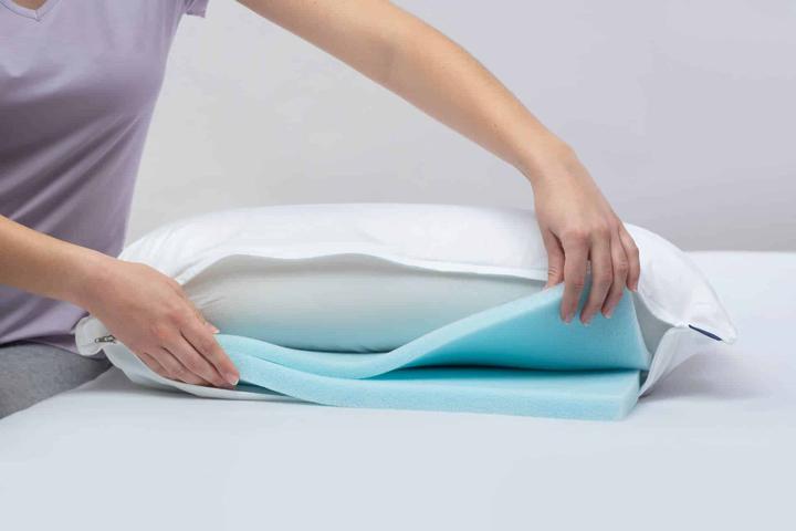 Actual product image bico BodySoft pillow (50 x 70 x 15/19 cm)