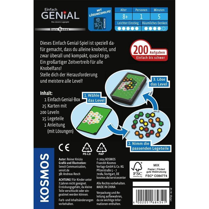 Image du produit Kosmos Simplement génial Brain Games (Allemand)