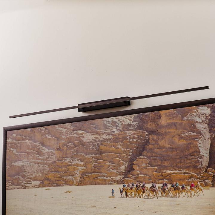 Produktbild Lucande ROTHFELS Rothfels Tolu LED-Bilderleuchte, schwarz, 158 cm (3600 lm)