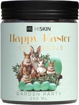 Image du produit Hiskin Happy Easter Soy Candle świeca sojowa Garden Party 200ml (1 pcs)